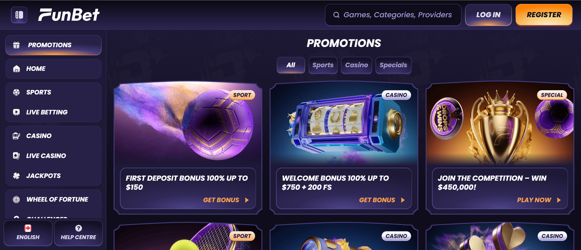 FunBet casinosite